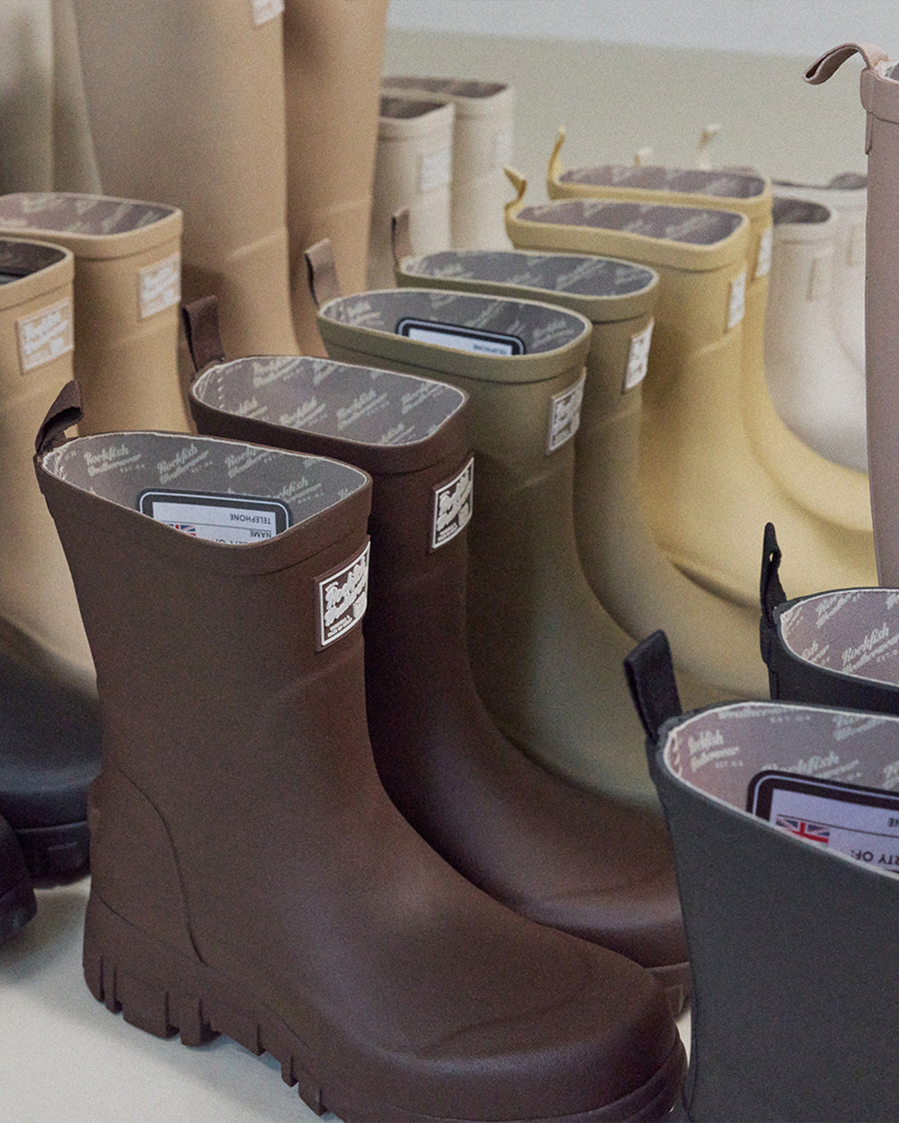 韓國🇰🇷 Rockfish Weatherwear PLATFORM Rain Boots MIDDLE 中筒厚底