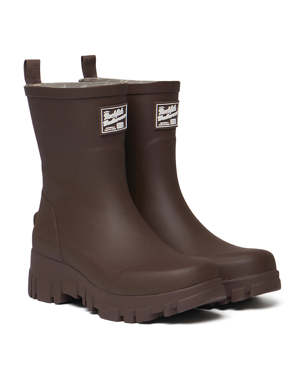 韓國 🇰🇷 Rockfish Weatherwear PLATFORM Rain Boots MIDDLE 中筒 厚底雨靴｜4 colors