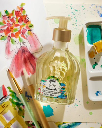 Sabon Aroma sunny cocktail Shower Oil ⾹氛沐浴油 235ml｜限量版