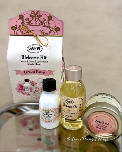 Sabon Charming Green Rose Gift Set (3-piece trial Body Set) 3件身體護理套裝