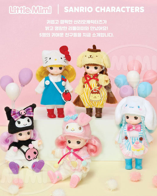 韓國🇰🇷 MIMI WORLD Sanrio Little Mini｜Hello Kitty ⦁ 布甸狗