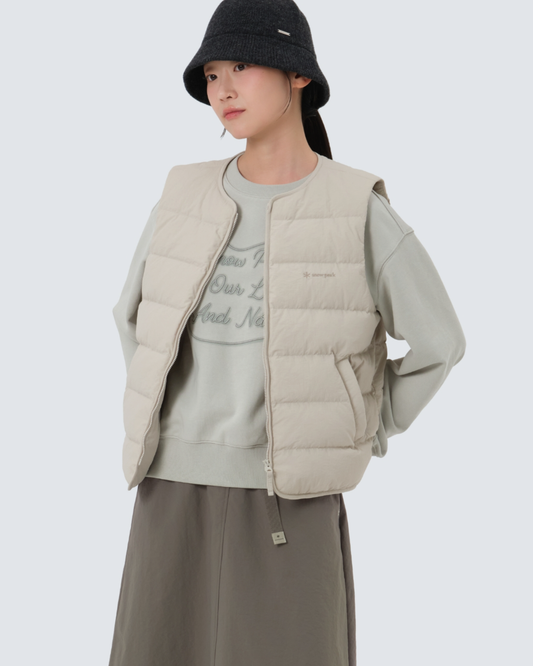 韓國代購 🇰🇷 Snow Peak Land Women's Lightweight Down Vest 女裝輕盈羽絨背心