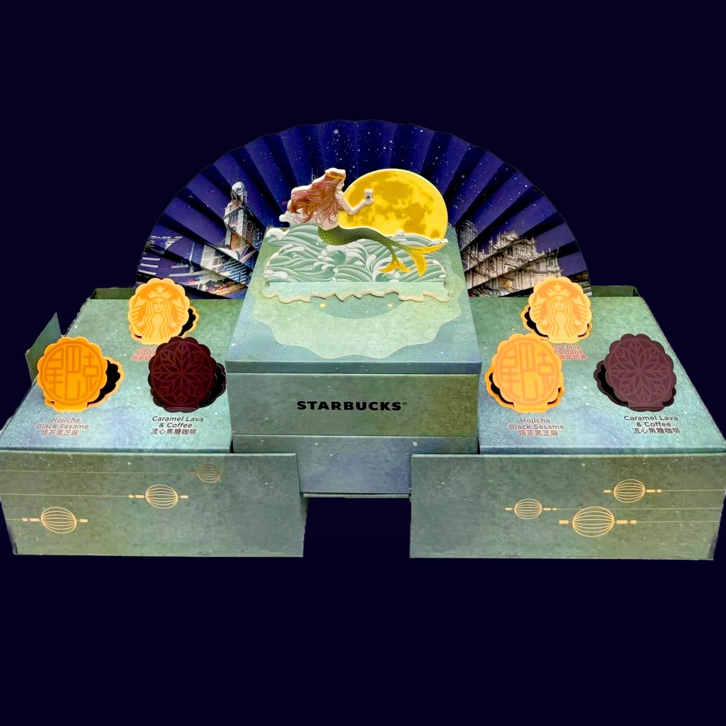 Starbucks Lights and Shadows Mooncake Gift Box 星巴克 光影月餅禮盒｜月餅券