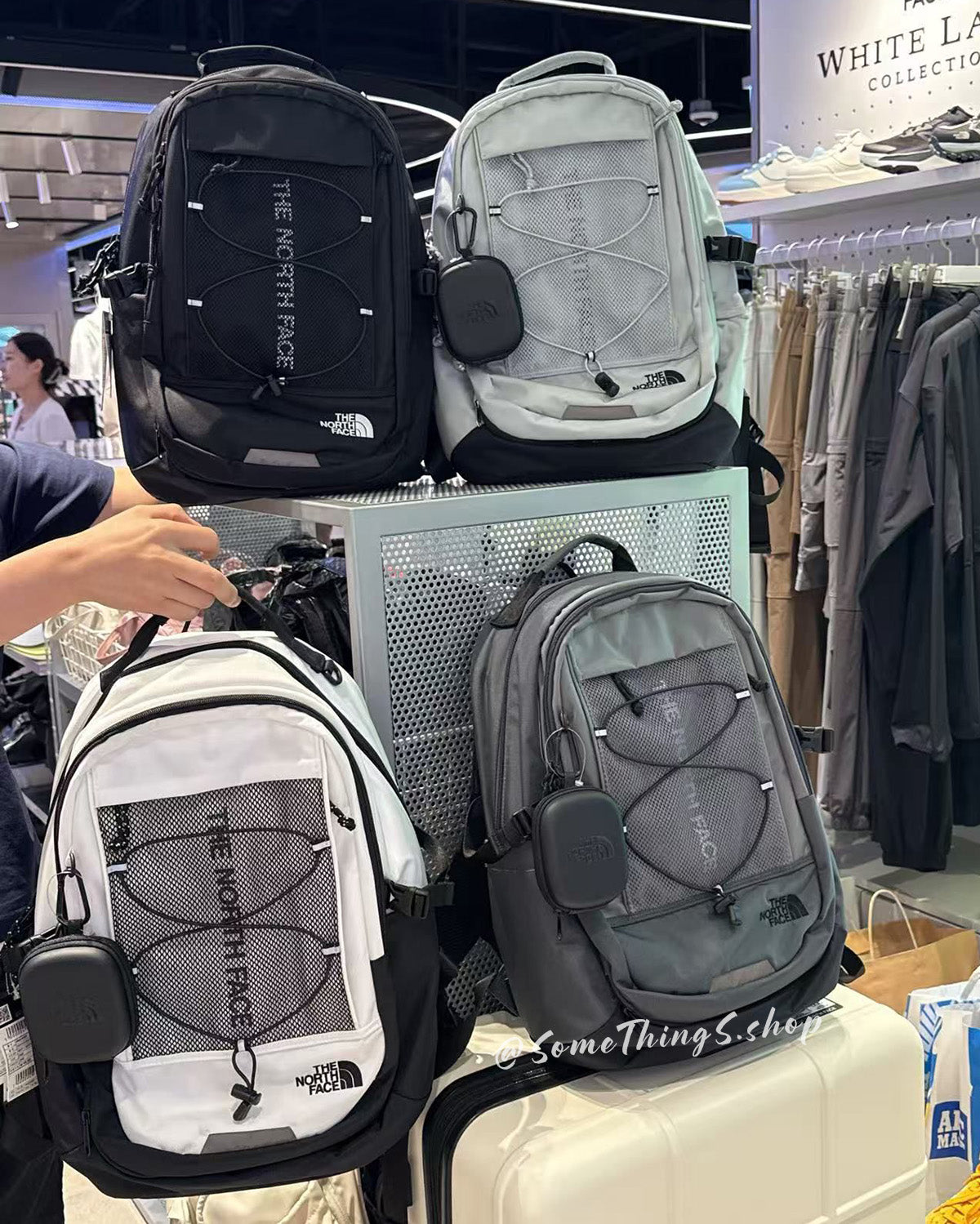 韓國 🇰🇷 The North Face TNF SUPER PACK II Mini 25L backpack + POUCH 中型背囊套裝
