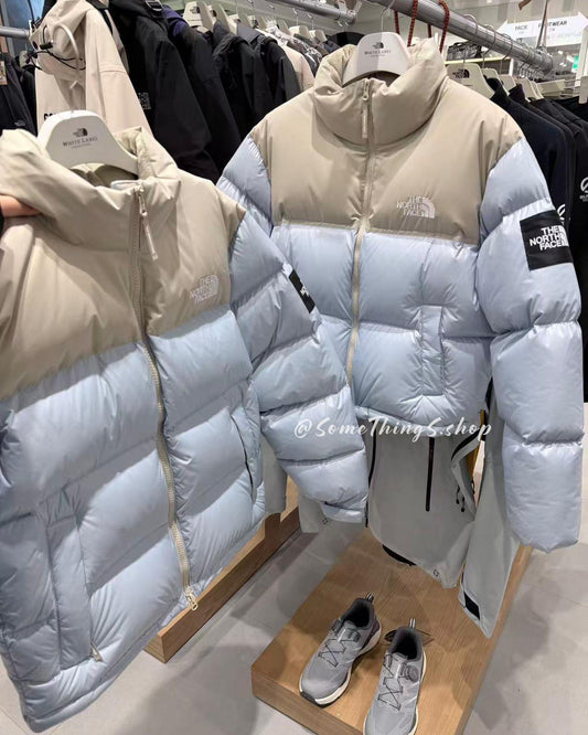 韓國🇰🇷 The North Face TNF Nuptse Jacket（80% 鴨絨）羽絨外套｜BABY BLUE (RDS)