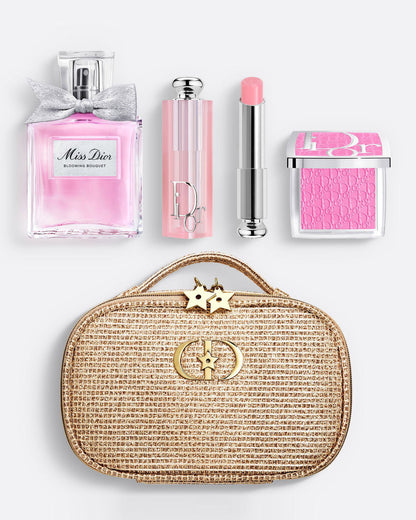Limited Edition - The Miss Dior Beauty Ritual 香水彩妝4件套裝｜Eau de Toilette, Lip Balm and Blush《國際航空版》