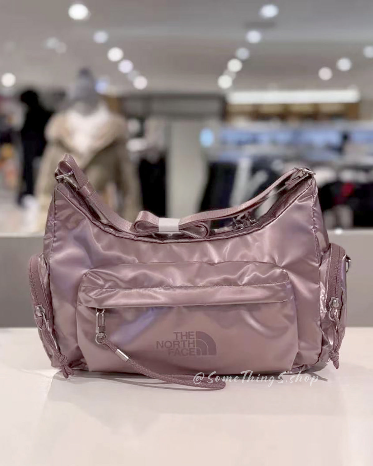 韓國 🇰🇷 The North Face TNF BONNEY Hobo Bag Mini 機能包包 斜揹 單肩包｜Cream ★ Pink ★ Gray ★ Black