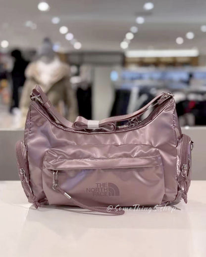 韓國 🇰🇷 The North Face TNF BONNEY Hobo Bag Mini 機能包包 斜揹 單肩包｜Cream ★ Pink ★ Gray ★ Black