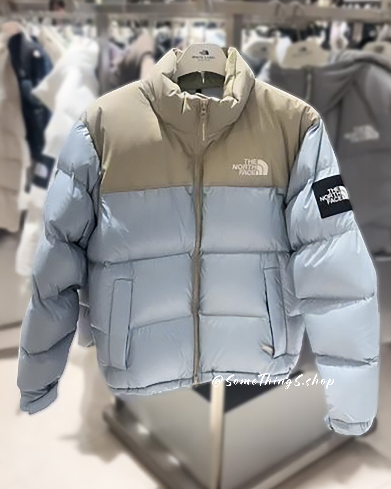 韓國🇰🇷 The North Face TNF Nuptse Jacket（80% 鴨絨）羽絨外套｜BABY BLUE (RDS)