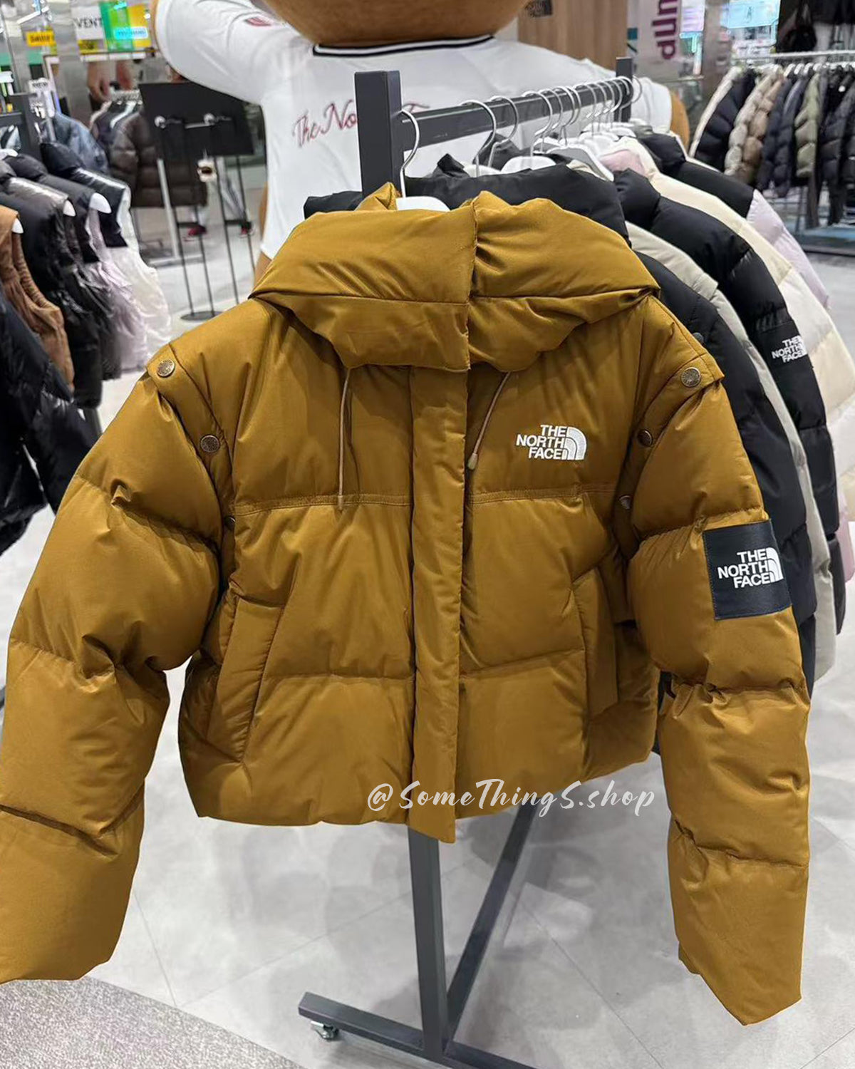 韓國 🇰🇷 The North Face TNF White Label Women's Novelty Nuptse Detachable Down Jacket（80%鴨絨）羽絨外套｜袖⦁帽可拆卸