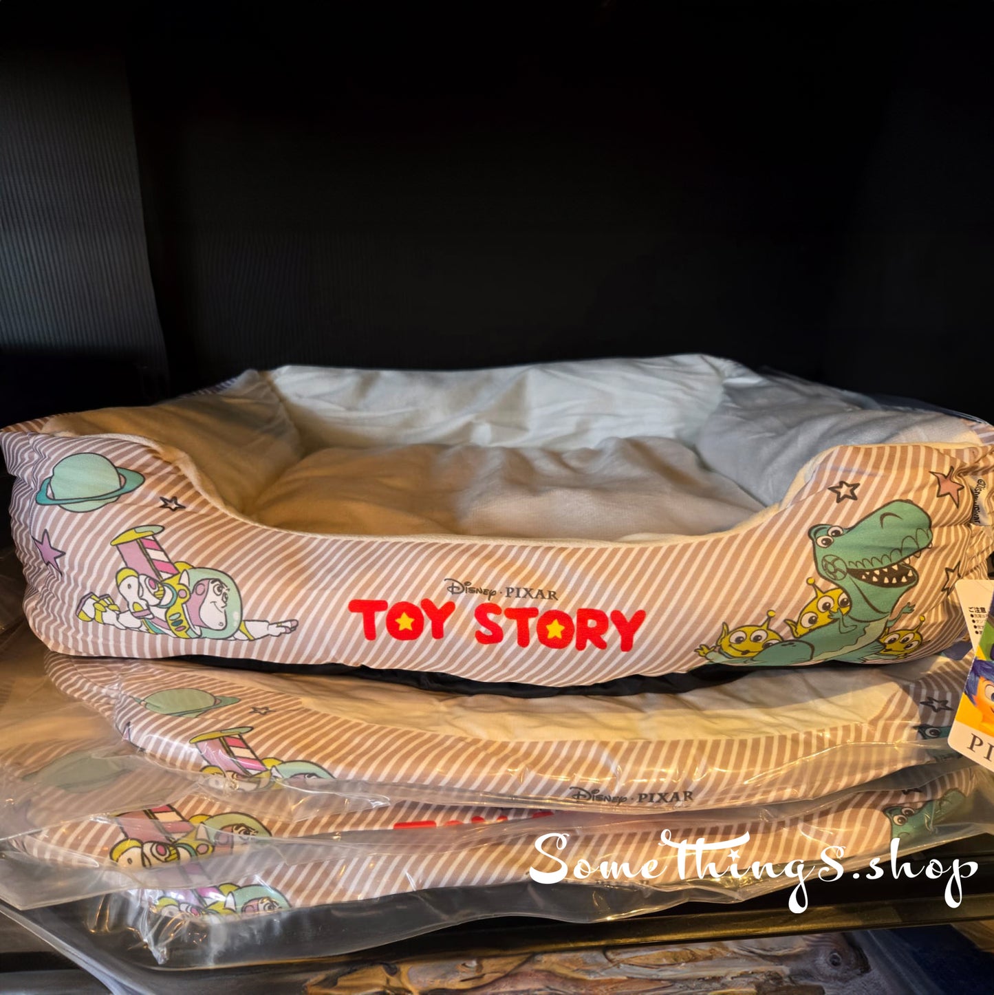 日本 Disney PIXAR Toy story 反斗奇兵 寵物床｜三眼仔 ★ Rex ★ Toy story 反斗奇兵