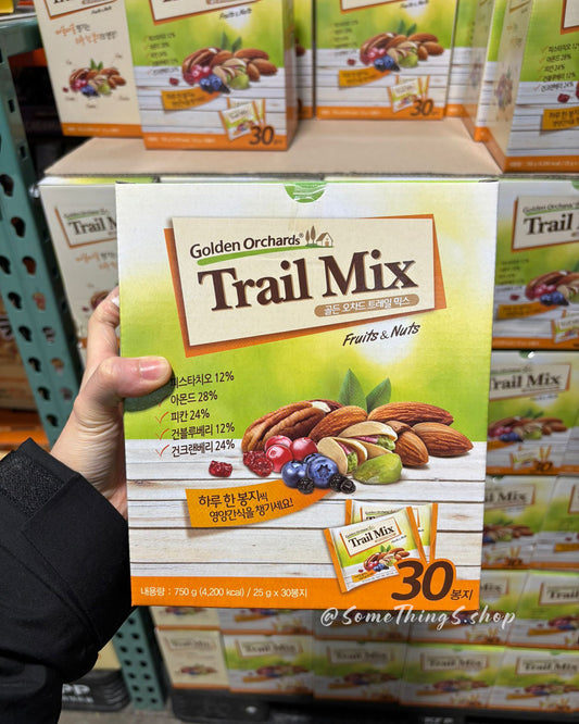 [ 韓國 Costco ] Trail Mix Golden Orchards 雜錦堅果 750 g (25g x 30包)