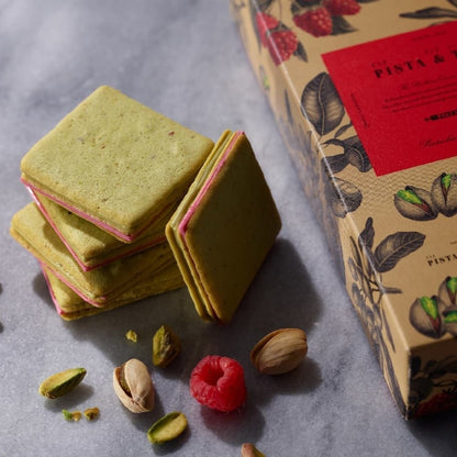 PISTA &amp; TOKYO Pistachio Sand Pistachio &amp; Framboise Signature 5-layer sandwich cake 6 pieces｜Pistachio♡ Cranberry