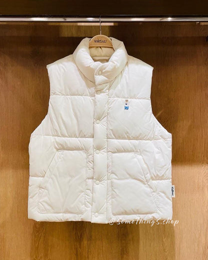 韓國 🇰🇷 WHO.A.U Steve unisex Padding Vest 新款 輕身夾棉馬甲｜2 colors