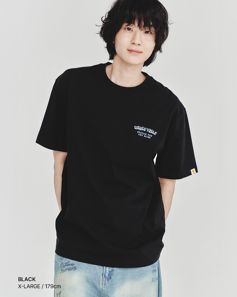 韓國🇰🇷 Wacky Willy Kitsch graphic Oversize 短袖 Tee