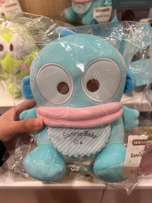 SANRIO Hangyodon water monster doll toy has a slight squeaking sound when shaken