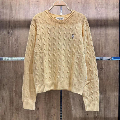 韓國 🇰🇷 WHO.A.U Steve Women's Round Neck pullover Knitwear 女裝 圓領 套頭 針織上衣 毛衣｜5 colors