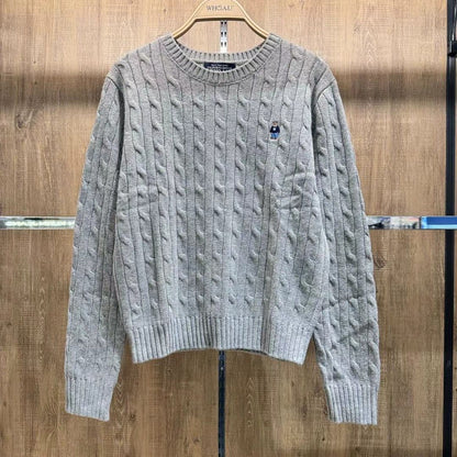 韓國 🇰🇷 WHO.A.U Steve Women's Round Neck pullover Knitwear 女裝 圓領 套頭 針織上衣 毛衣｜5 colors