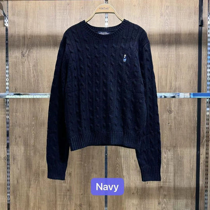 韓國 🇰🇷 WHO.A.U Steve Women's Round Neck pullover Knitwear 女裝 圓領 套頭 針織上衣 毛衣｜5 colors