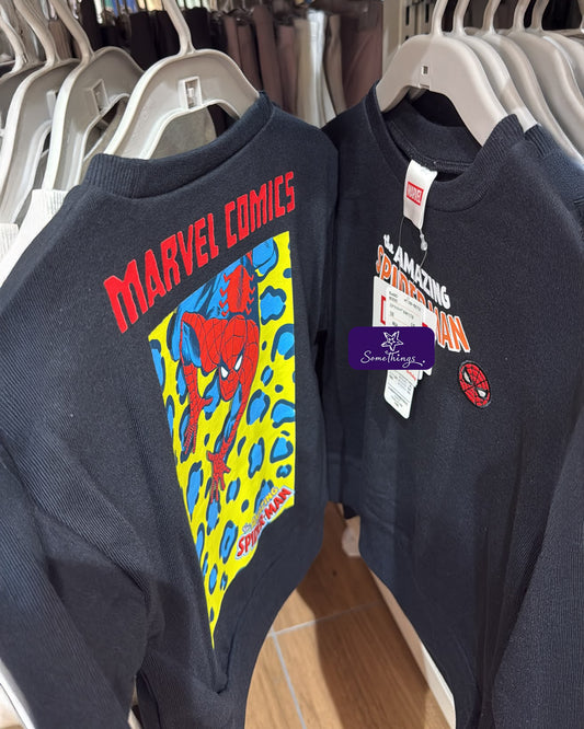 日本 🇯🇵 童裝品牌 Birthday x MARVEL The Amazing Spiderman 童裝 長袖衛衣