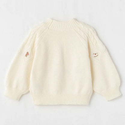 日本 🇯🇵 童裝品牌 Birthday | Cottoli 女童 針織上衣｜聖誕限定款