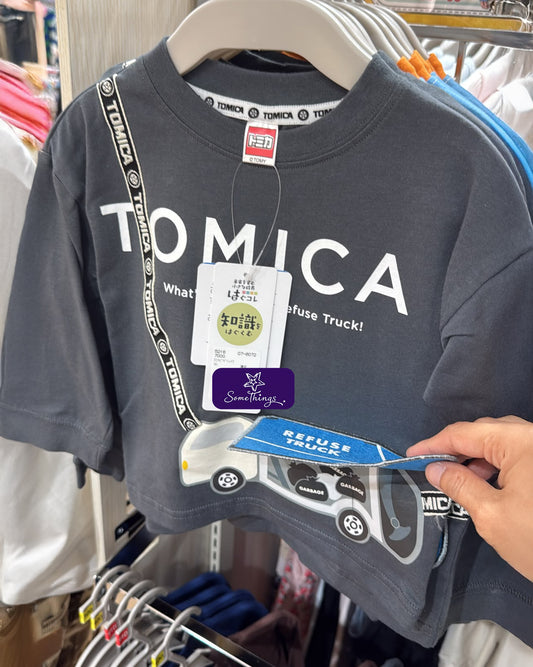 日本 🇯🇵 童裝品牌 Birthday x TOMICA Refuse Truck BB 嬰幼兒 長袖 T-Shirt