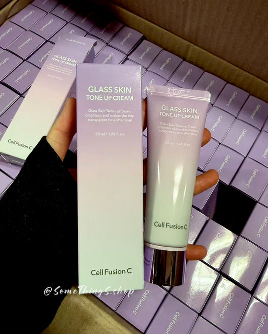 韓國🇰🇷 Cell Fusion C 玻璃肌素顏霜 Glass Skin Tone Up Cream 50ml