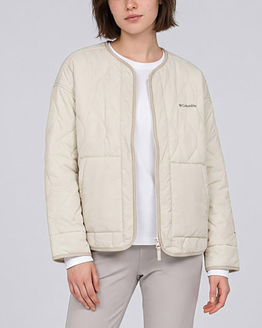 韓國 🇰🇷 Columbia Women's Out-Pocket Quilted Jacket｜Omni-Heat™ 熱能反射｜女裝輕量絎縫保暖外套