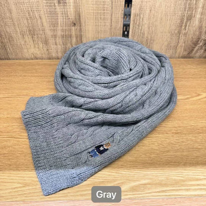 韓國 🇰🇷 WHO.A.U Steve 14% wool short muffler 羊毛 短頸巾｜3 colors