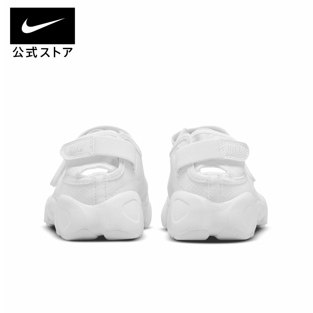 [Japanese version] NIKE WMNS Air Rift Breathe White Pure Platinum ninja sandals women's ninja sandals casual sneakers