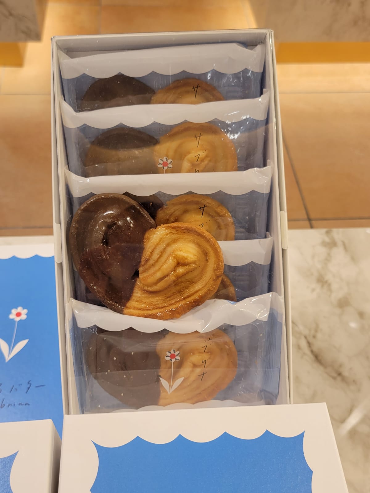 Scented Butter Sabrina PALMIER Chocolate-dipped 朱古力 千層酥皮蝴蝶酥 5入【期間限定】