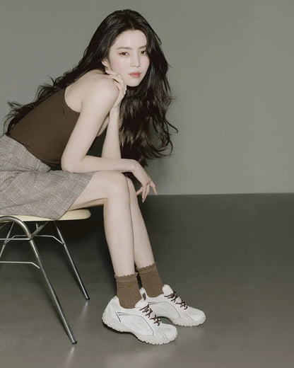 韓國 🇰🇷 FILA 26SS 韓韶禧代言款 ECHAPPE LX Unisex 麂皮復古運動鞋 波鞋