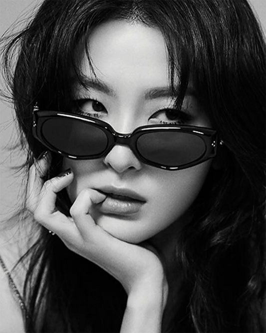 韓國 🇰🇷 Gentle Monster DUNS 01 Cat-Eye UV400 防曬 輕盈復古 黑色貓眼太陽眼鏡