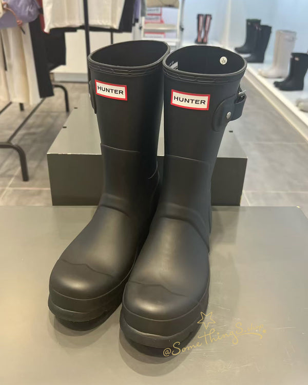 韓國代購 🇰🇷 英國 Hunter Men's Original Short Rain Boots  男裝 經典中筒雨靴