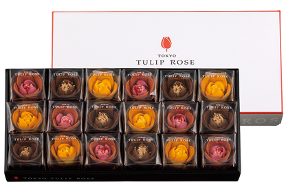 [Tokyo's most popular newbie letter] Tokyo Tulip Rose Tulip Rose Cookies｜4 / 6 / 9 / 12 / 18 pieces