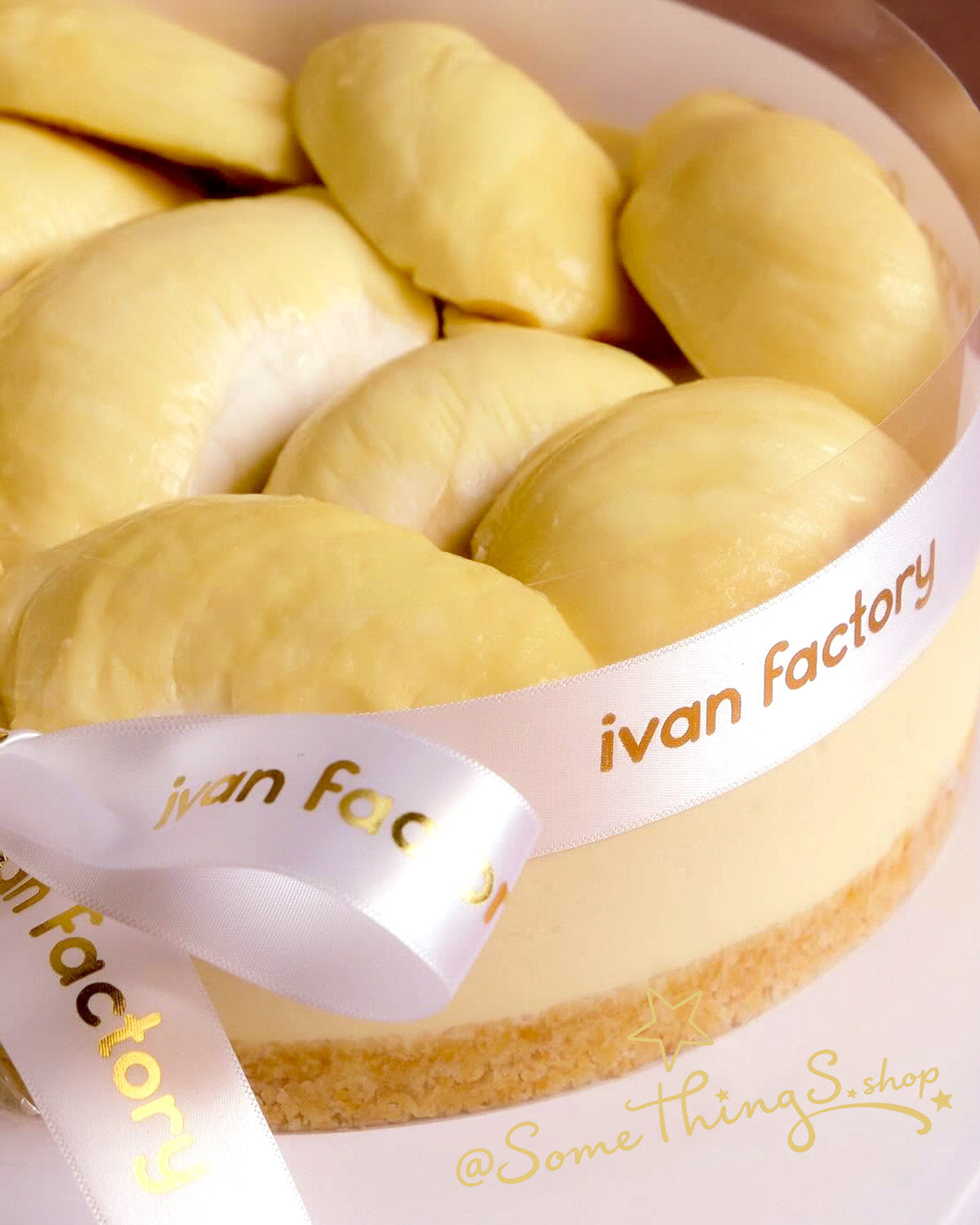 【 最快4日到港 】冷凍 ❄ 急凍食品| 泰國 IVAN Factory 招牌 去核榴槤芝士蛋糕｜低糖・低脂・低卡 生日蛋糕