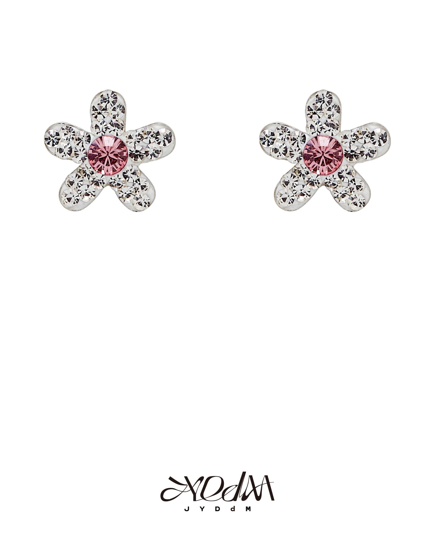 韓國 🇰🇷 JYDdM Flower Cubic Earring 立體花花鋯石 [ IU ☆ 同款耳環 ]