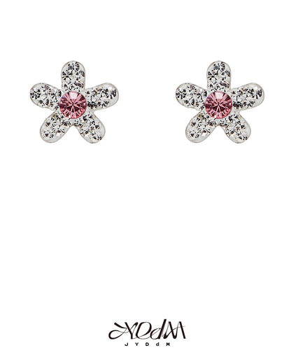 韓國 🇰🇷 JYDdM Flower Cubic Earring 立體花花鋯石 [ IU ☆ 同款耳環 ]