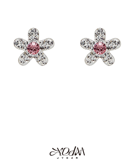 韓國 🇰🇷 JYDdM Flower Cubic Earring 立體花花鋯石 [ IU ☆ 同款耳環 ]