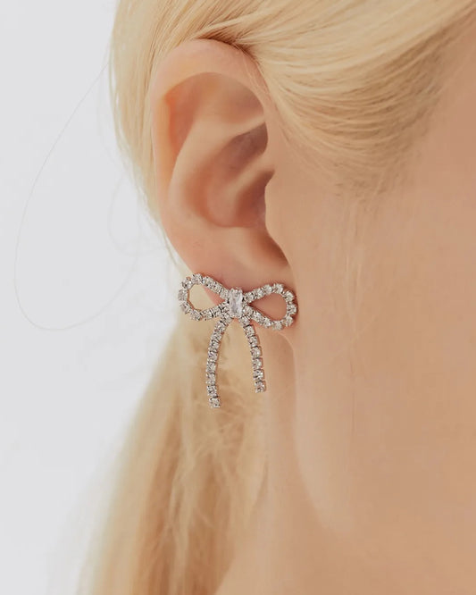 韓國 🇰🇷 JYDdM Romantic Ribbon Earrings 蝴蝶結 [ Jisoo ☆ 同款耳環 ]