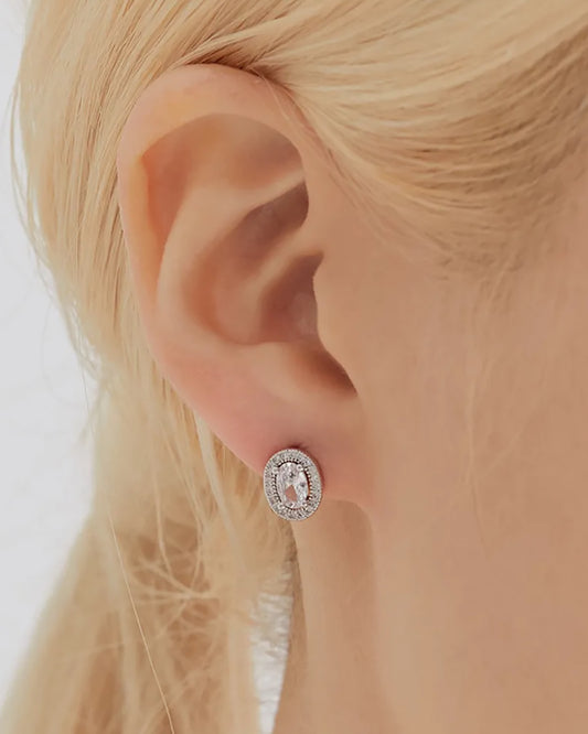 韓國 🇰🇷 JYDdM Vivian Brilliant Stud Earrings [ 張元英 ☆ 同款耳環 ]