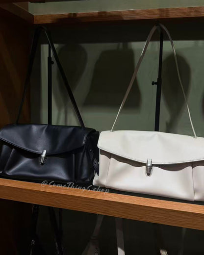 韓國 🇰🇷 LEMEME Sac Amelie Coating Cow Leather shoulder bag