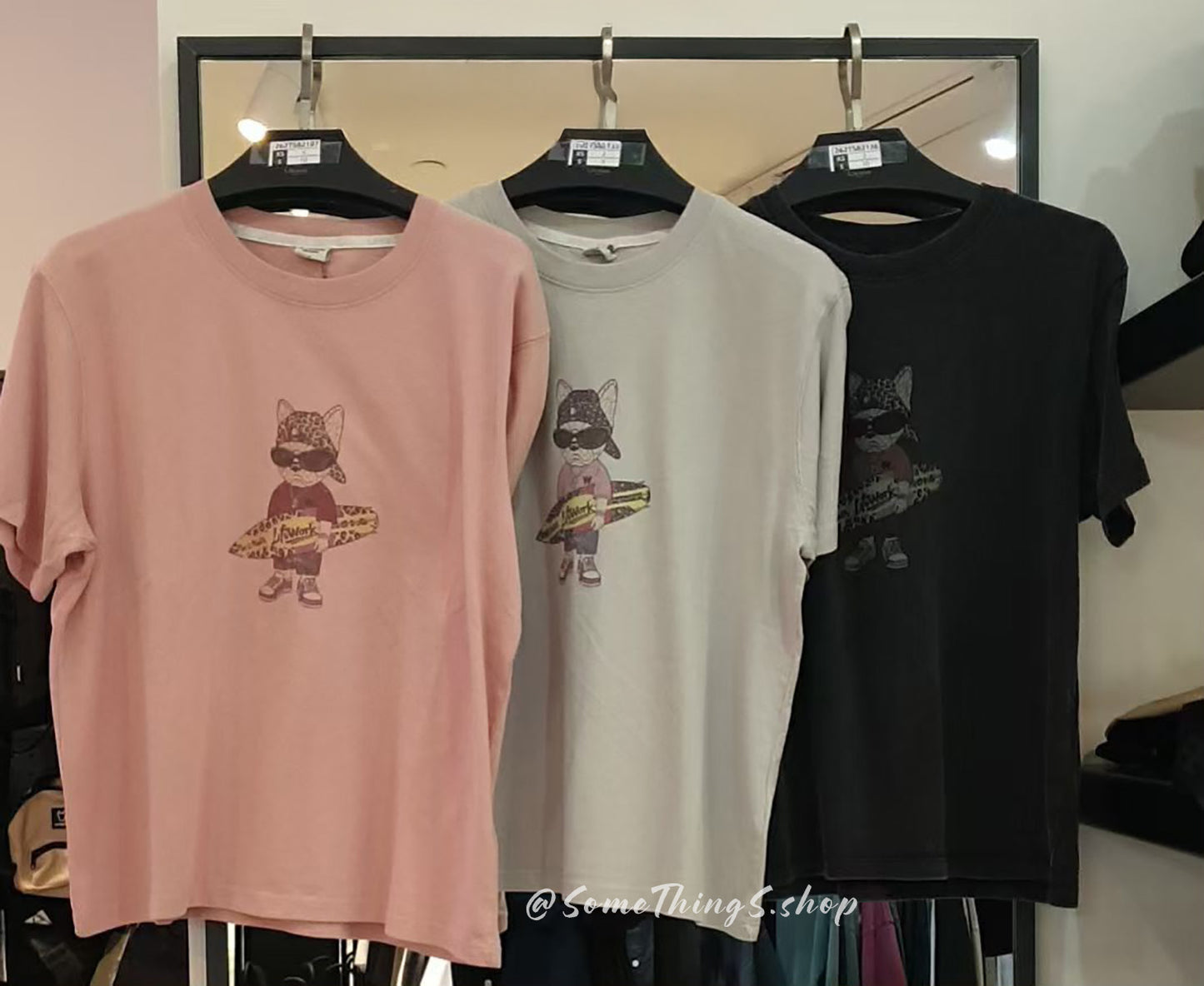 韓國🇰🇷 小眾品牌 LifeWork Vintage Radog 衝浪 短袖 Tee