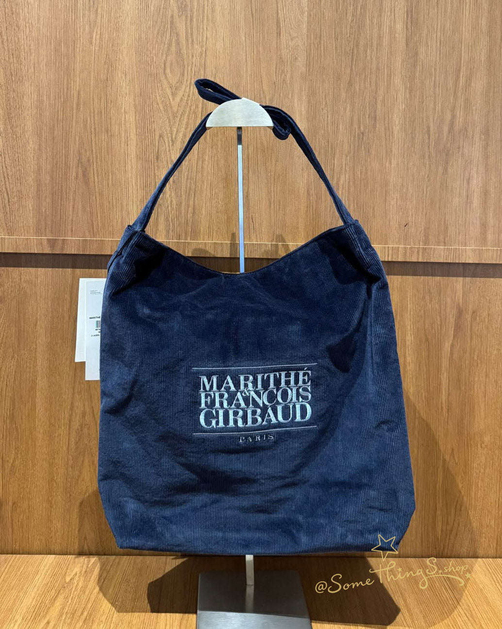 韓國 🇰🇷 Marithe Francois Girbaud Classic Logo Corduroy Bag｜經典 LOGO 燈芯絨 Tote Bag