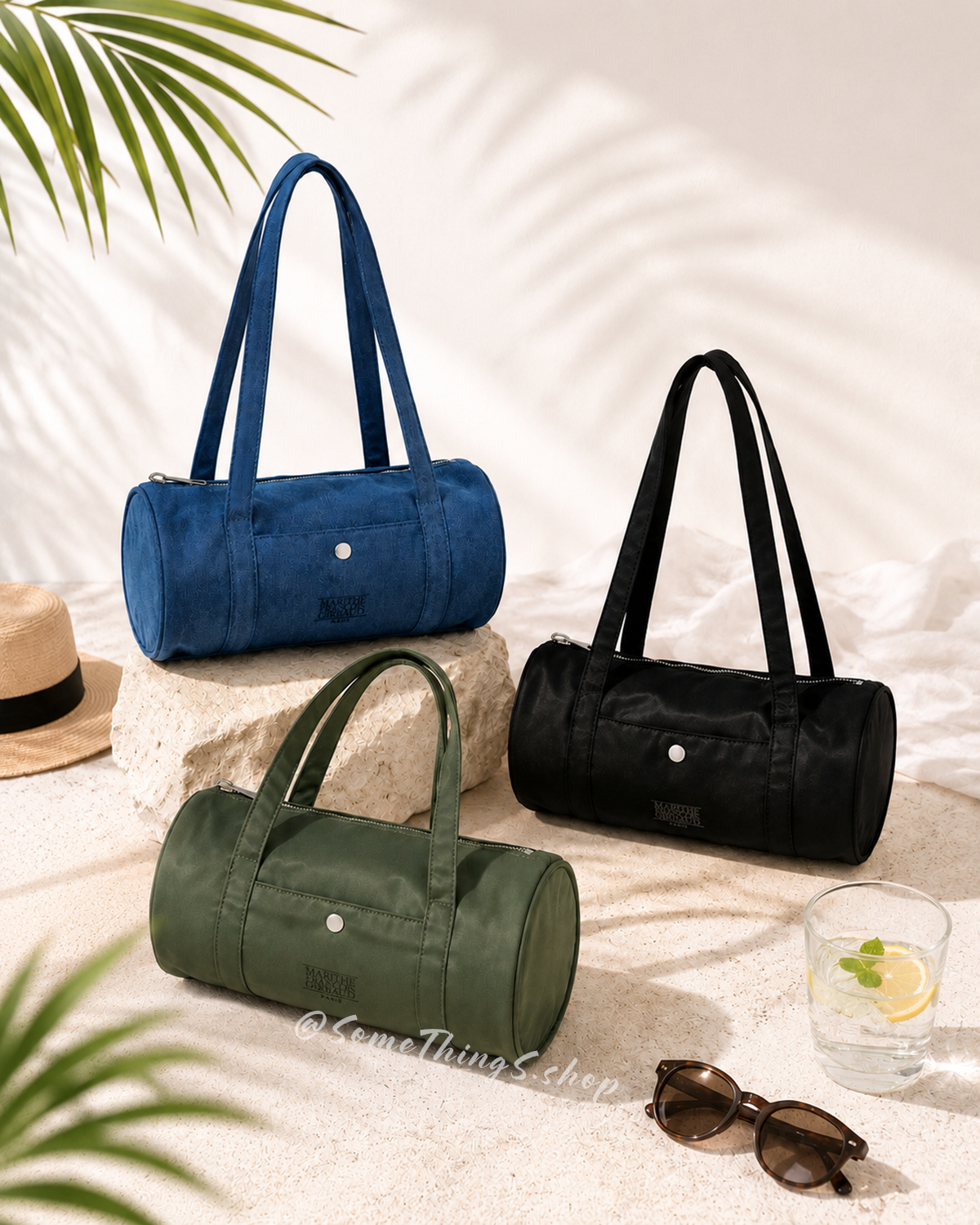 韓國🇰🇷 Marithe François Girbaud Classic LOGO MINI duffle bag ‼️Sale‼️