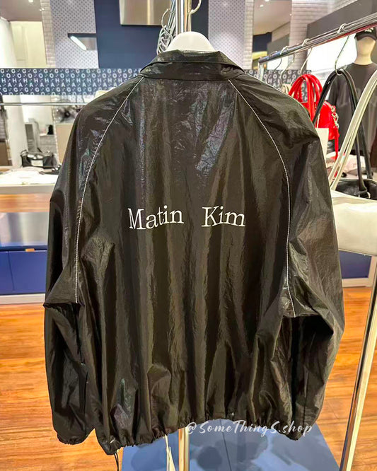 韓國 🇰🇷 Matin Kim Logo Coating Jumper 薄風褸