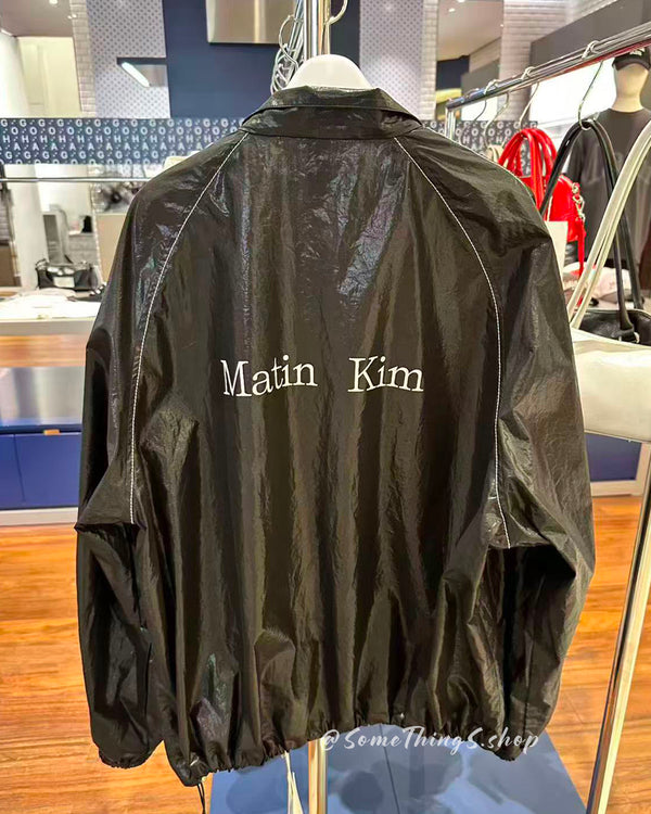 韓國 🇰🇷 Matin Kim Logo Coating Jumper 薄風褸