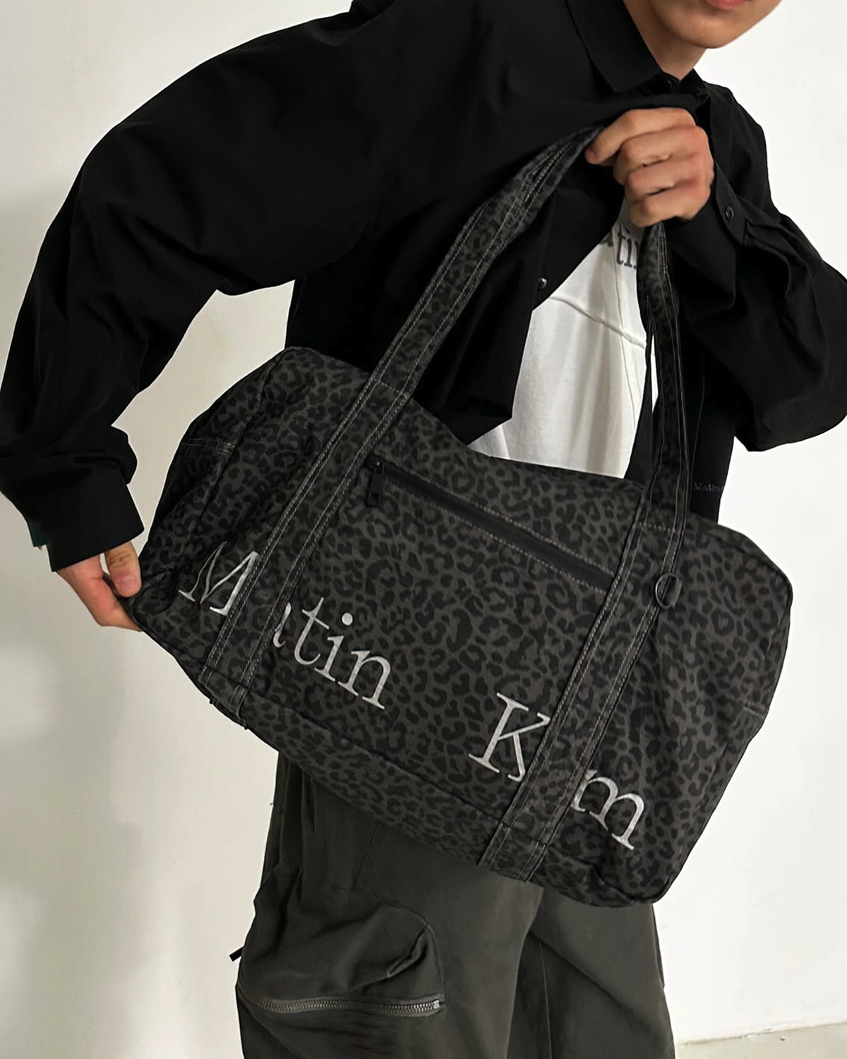 韓國 🇰🇷 Matin Kim Matin Utility Square Duffel Bag 輕身尼龍 運動 旅行袋｜2 colors