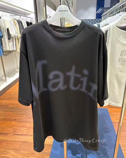 韓國 🇰🇷 Matin Kim Men Big arch LOGO Oversized top (100% 純棉) 男裝 寬鬆Tee