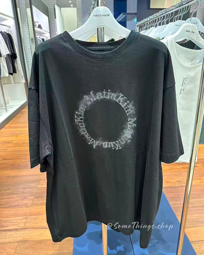 韓國 🇰🇷 Matin Kim Men Matin Kim Circle Logo Top  (100% 純棉) 男裝 寬鬆 Tee